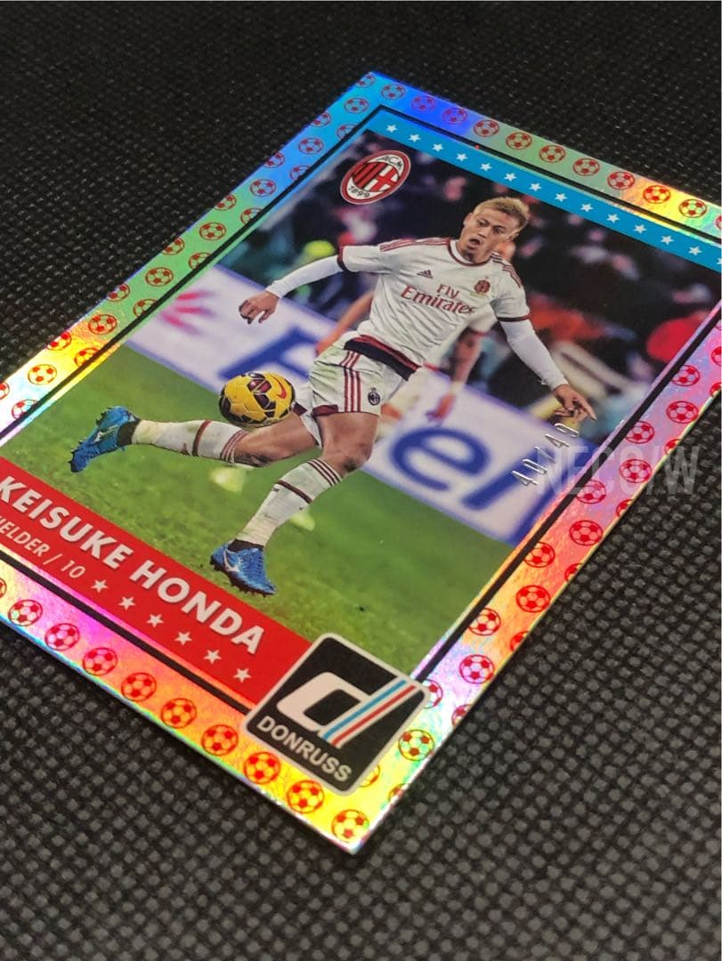 Keisuke Honda 49 Pieces Limited 2015 Milan Panini Donruss Redball — Japanese