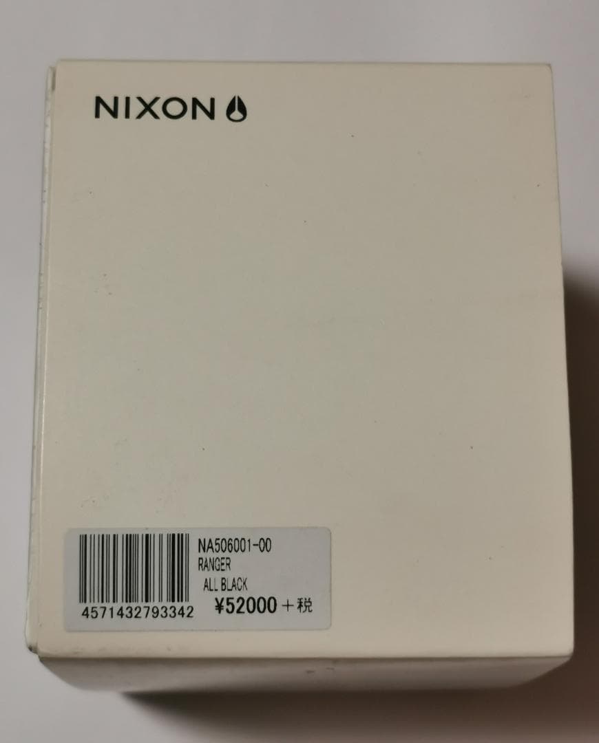 NIXON RANGER ALL BLACK Quartz Men's Watch — Japanese
