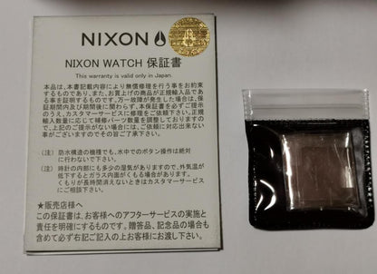 NIXON RANGER ALL BLACK Quartz Men's Watch — Japanese