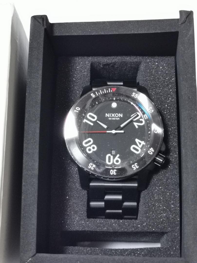 NIXON RANGER ALL BLACK Quartz Men's Watch — Japanese