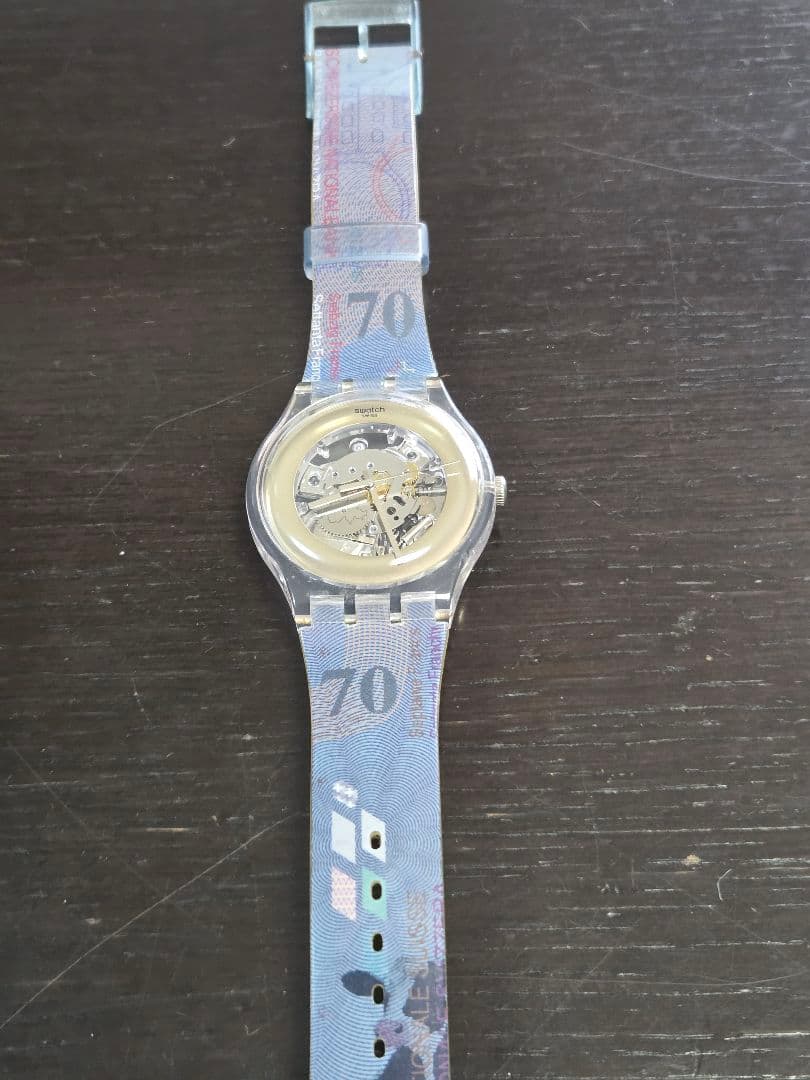 swatch Skeleton Quartz Memorabilia Men's — Japanese