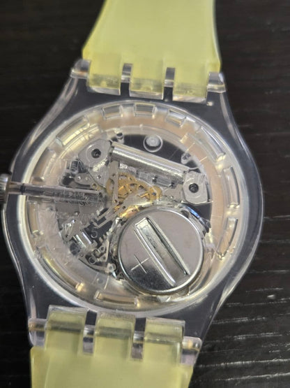 swatch Skeleton Quartz Memorabilia Men's — Japanese