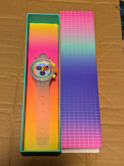 swatch SB02K100 Quartz Men's — Japanese