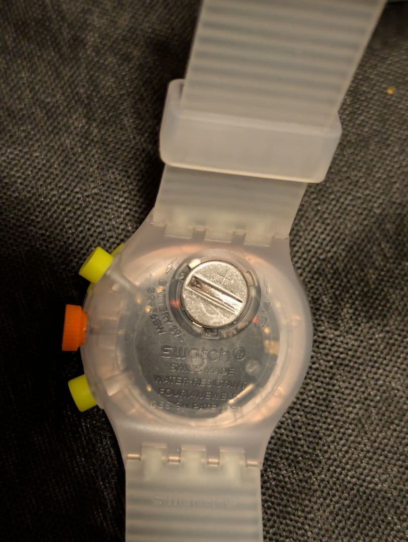 swatch SB02K100 Quartz Men's — Japanese