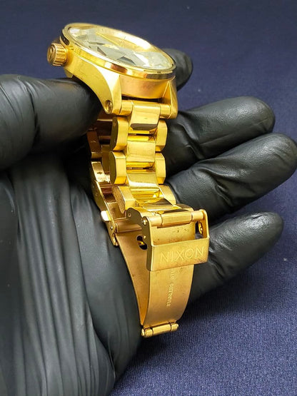 NIXON Gold Series Analog Men's Watch — Japanese