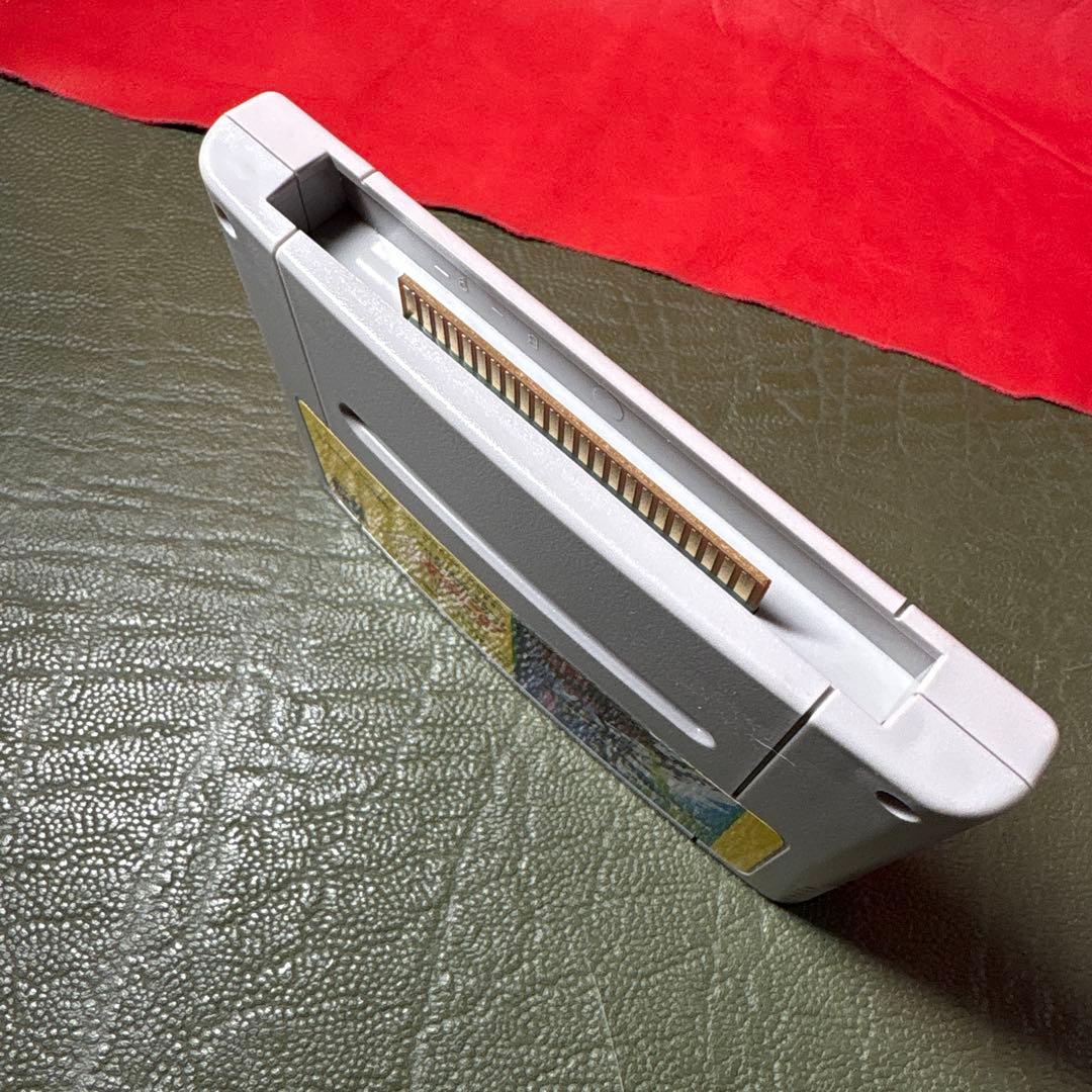 SFC Shinchigeki Kidou Senshi Gundam W Endless Duel cartridge with visible scratches, no box or manual