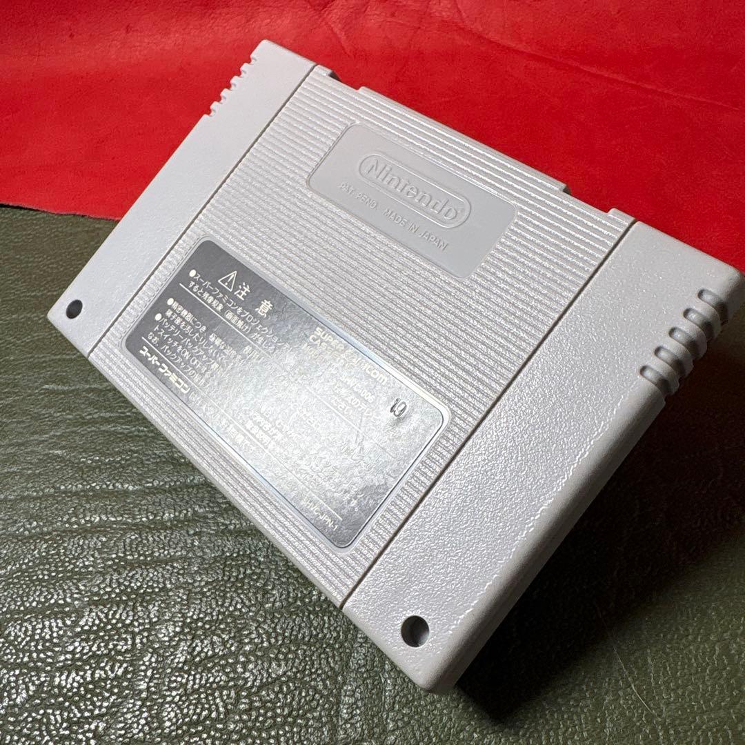 SFC Shinchigeki Kidou Senshi Gundam W Endless Duel cartridge with visible scratches, no box or manual