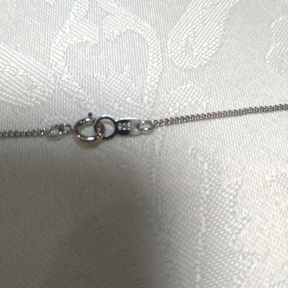 Tasaki Akoya pearl pendant necklace with silver SV925 chain, 22mm x 12mm pendant, 40cm length