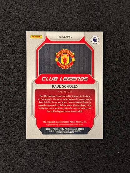 Paul Scholes Autograph — 019/20 — Japanese