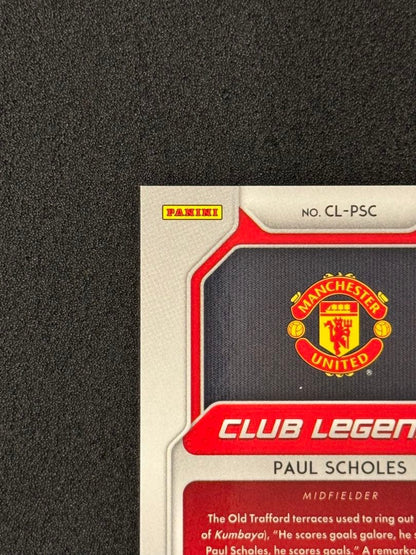 Paul Scholes Autograph — 019/20 — Japanese