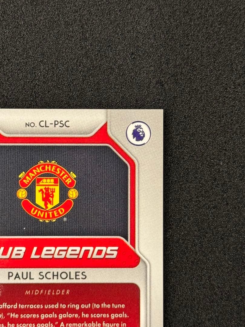 Paul Scholes Autograph — 019/20 — Japanese