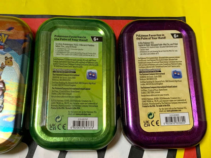 Pokemon English Version Pokémon Card Mini Can 4-Pack Box — English