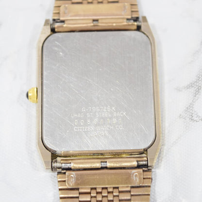 Citizen Exceed 1980 Model SBTR009 Quartz Men's Watch — Japanese