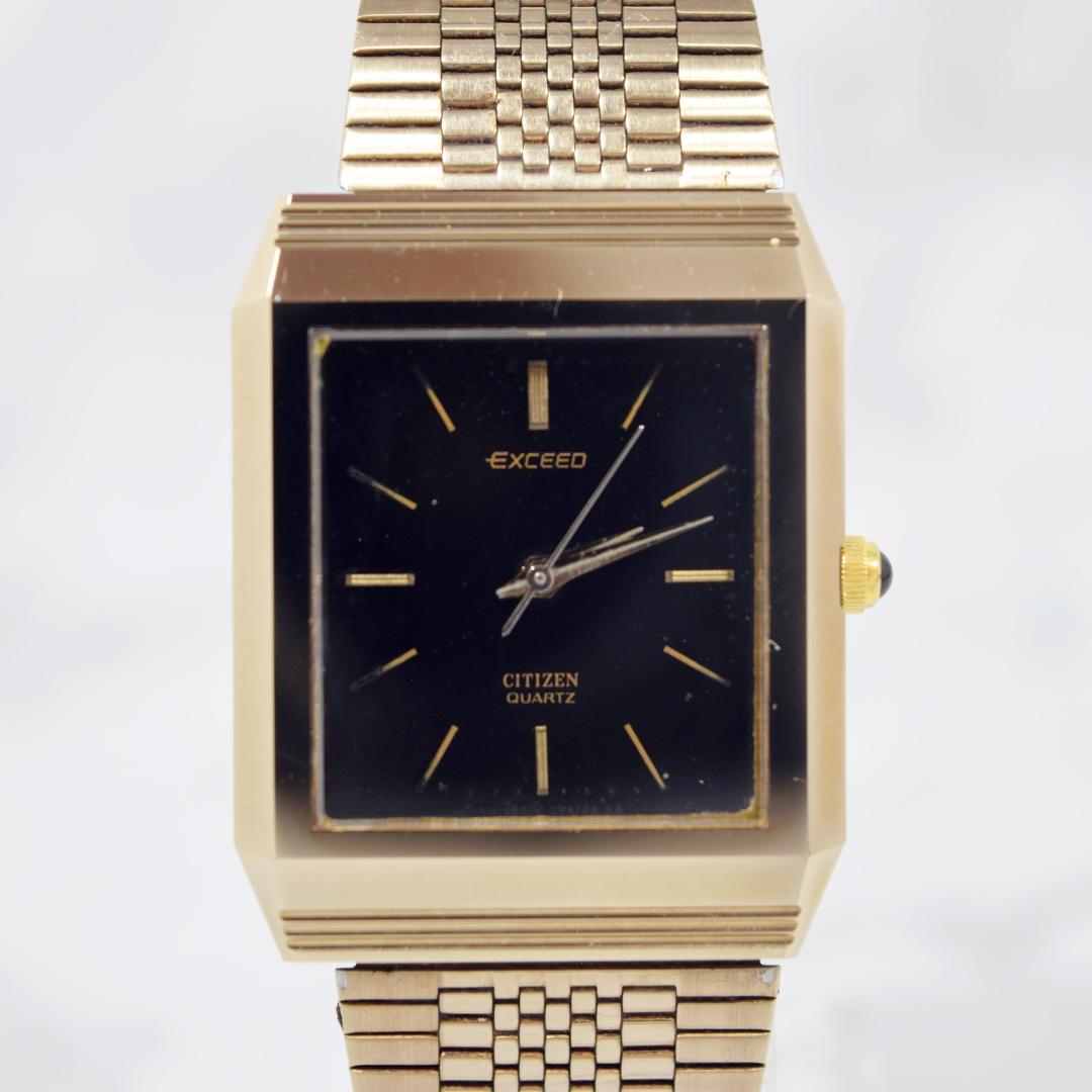 Citizen Exceed 1980 Model SBTR009 Quartz Men's Watch — Japanese