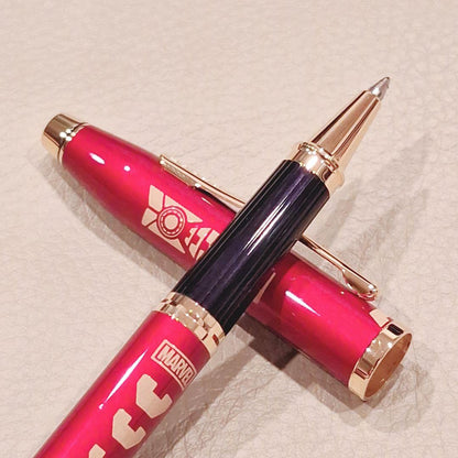 Kuro Century II Marvel Iron Man ballpoint pen with metal body and gel ink by CROSS model AT0085D-105