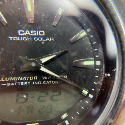 CASIO AW-S90 Solar Men's Watch — Japanese