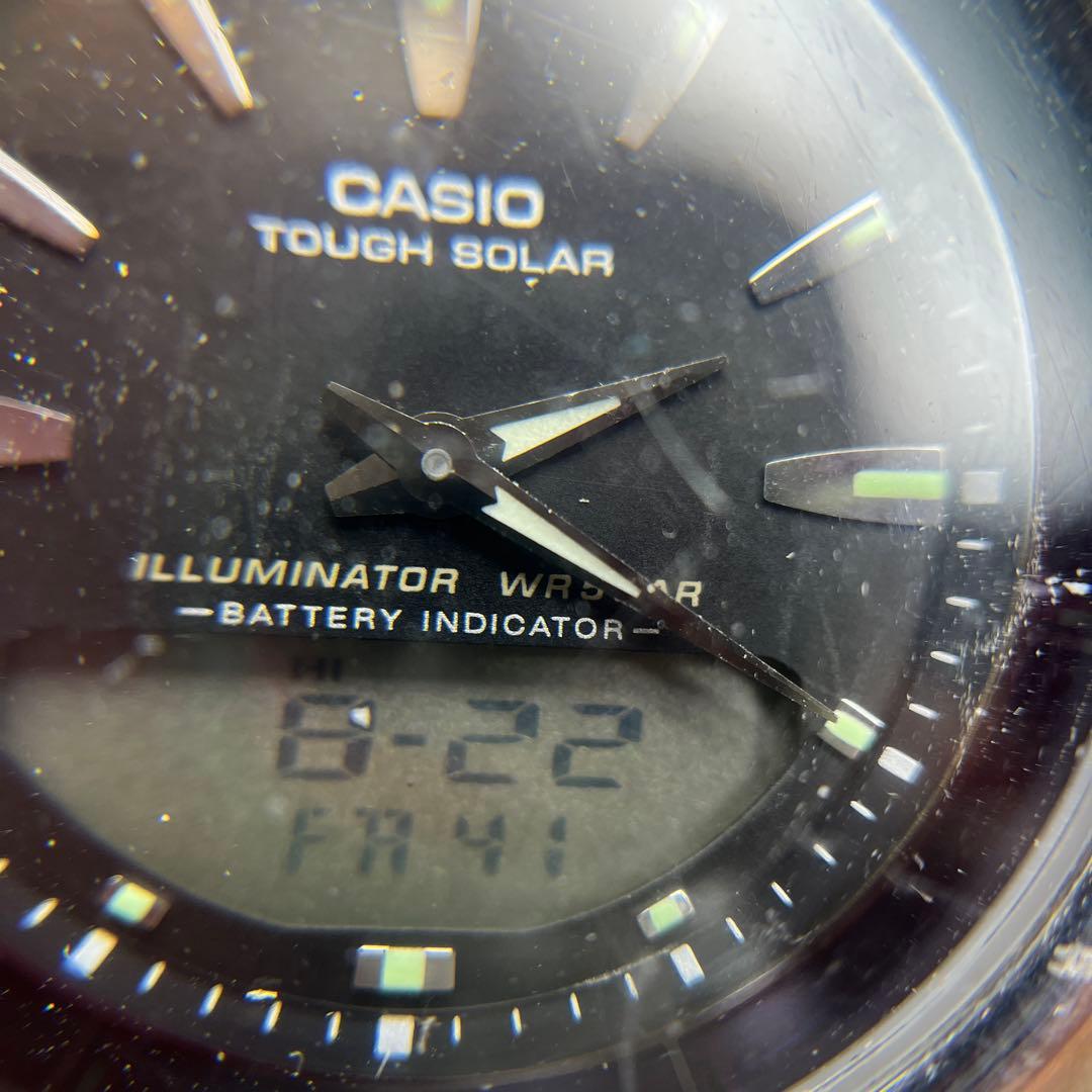 CASIO AW-S90 Solar Men's Watch — Japanese