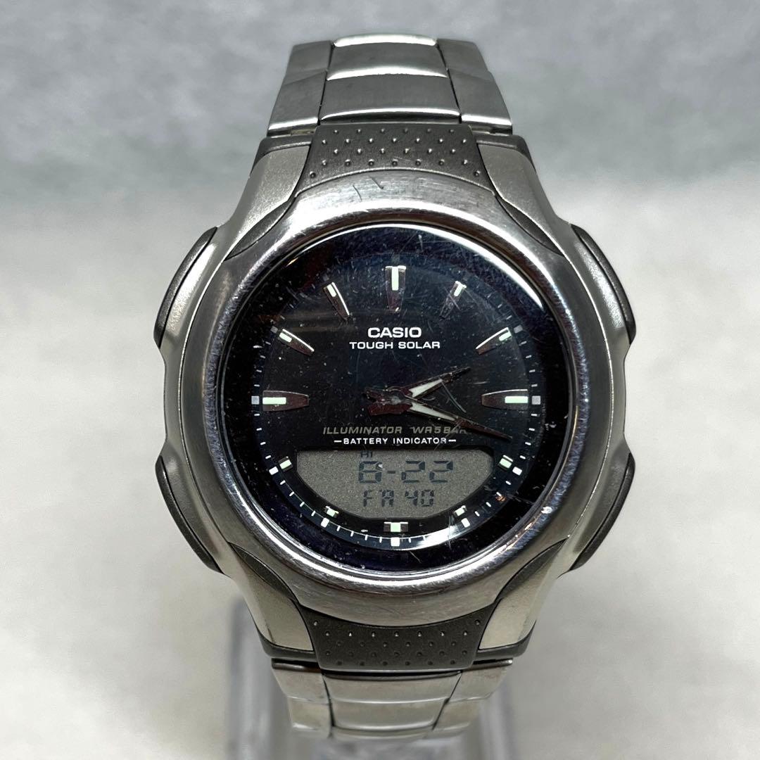 CASIO AW-S90 Solar Men's Watch — Japanese