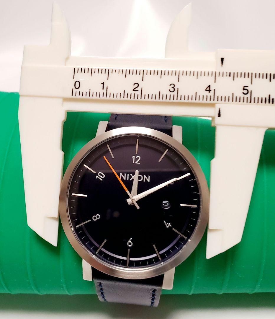 NIXON ROLLO Blue/Orange Quartz Men's Watch — Japanese