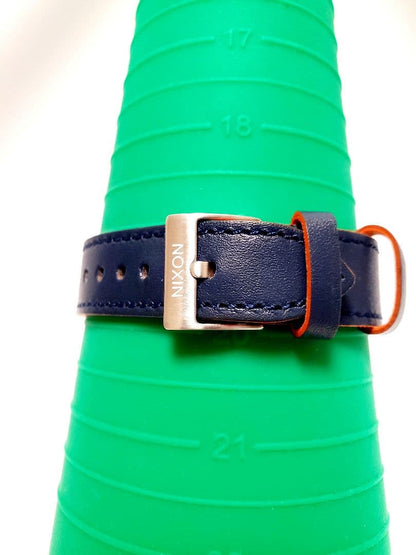 NIXON ROLLO Blue/Orange Quartz Men's Watch — Japanese