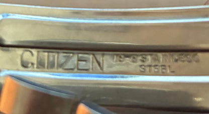 Citizen Homer Yamasakiパン裏蓋 Manual Men's Watch — Japanese