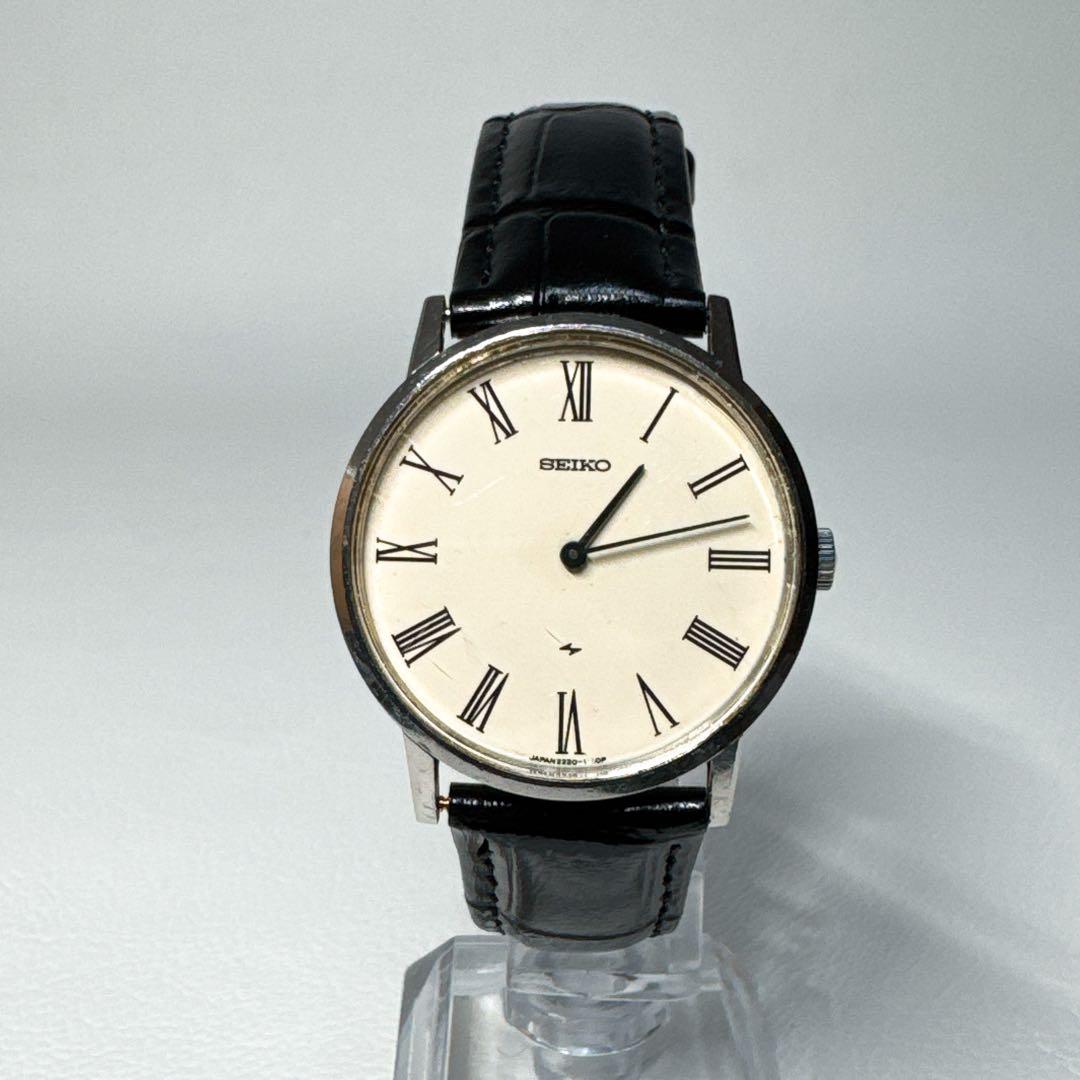 SEIKO 2220-0430 Manual Men's Watch — Japanese