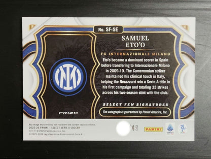 Samuel Eto'o PANINI — Japanese
