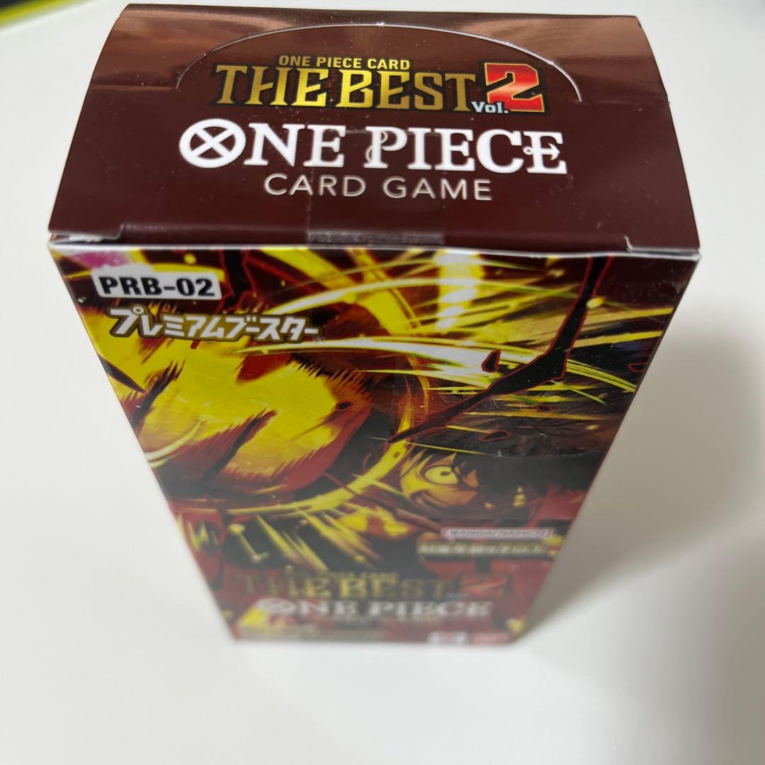 One Piece ONE PIECE CARD GAME THE BEST Vol.2 Box — Japanese