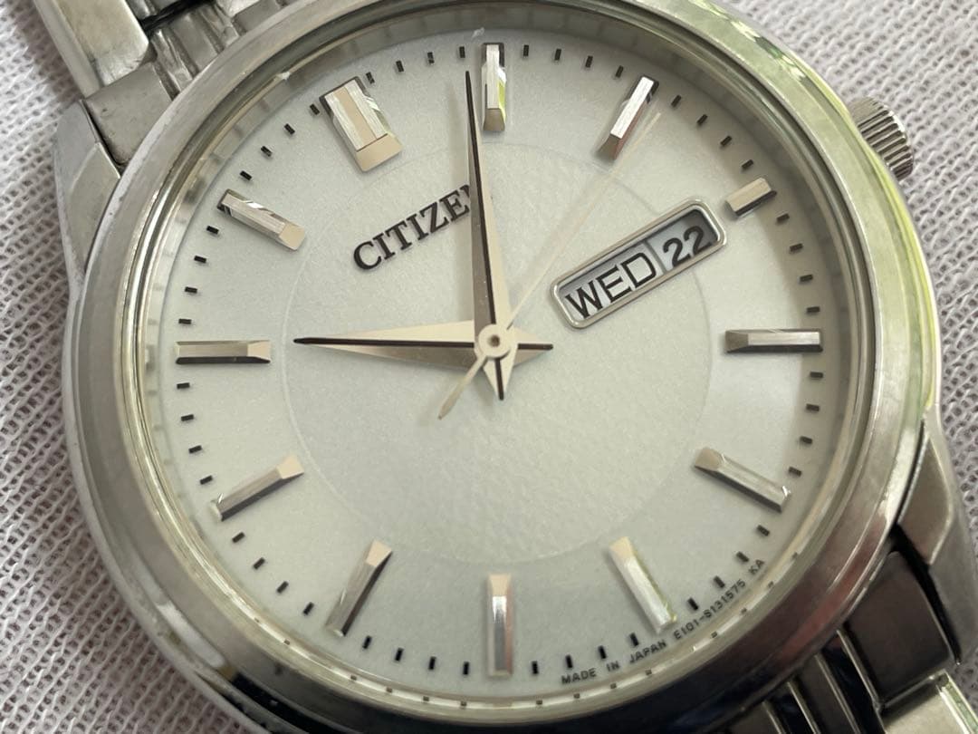 Citizen E101-S091888 Solar Men's Watch — Japanese