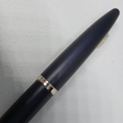 WATERMAN Karin ballpoint pen in rare Matte Blue-Black color with sleek matte finish and gold accents
