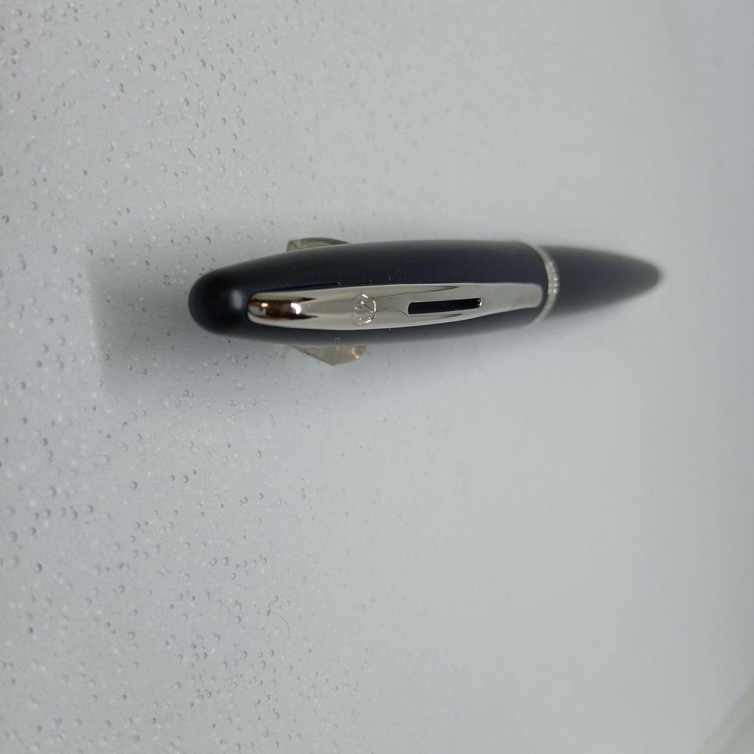 WATERMAN Karin ballpoint pen in rare Matte Blue-Black color with sleek matte finish and gold accents