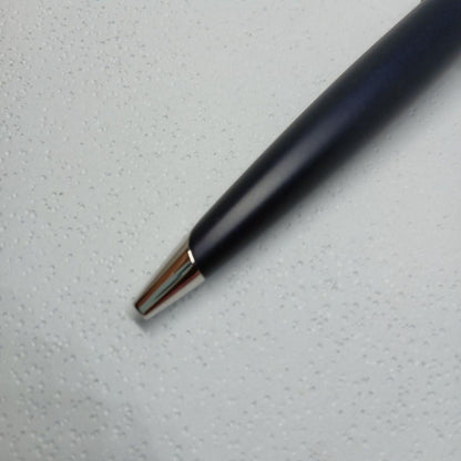 WATERMAN Karin ballpoint pen in rare Matte Blue-Black color with sleek matte finish and gold accents