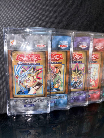 Yu-Gi-Oh Yu-Gi-Oh! Unopened Pack Initial Vol.1 to Vol.7 Complete Set Pack — Japanese
