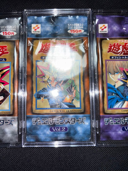 Yu-Gi-Oh Yu-Gi-Oh! Unopened Pack Initial Vol.1 to Vol.7 Complete Set Pack — Japanese