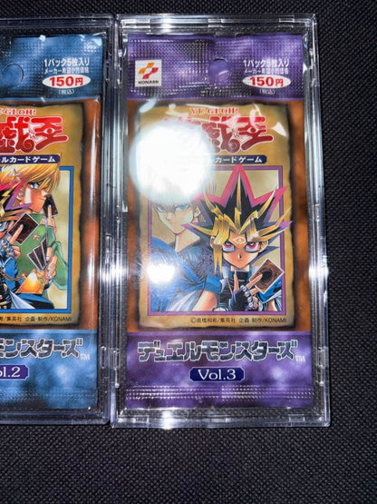 Yu-Gi-Oh Yu-Gi-Oh! Unopened Pack Initial Vol.1 to Vol.7 Complete Set Pack — Japanese