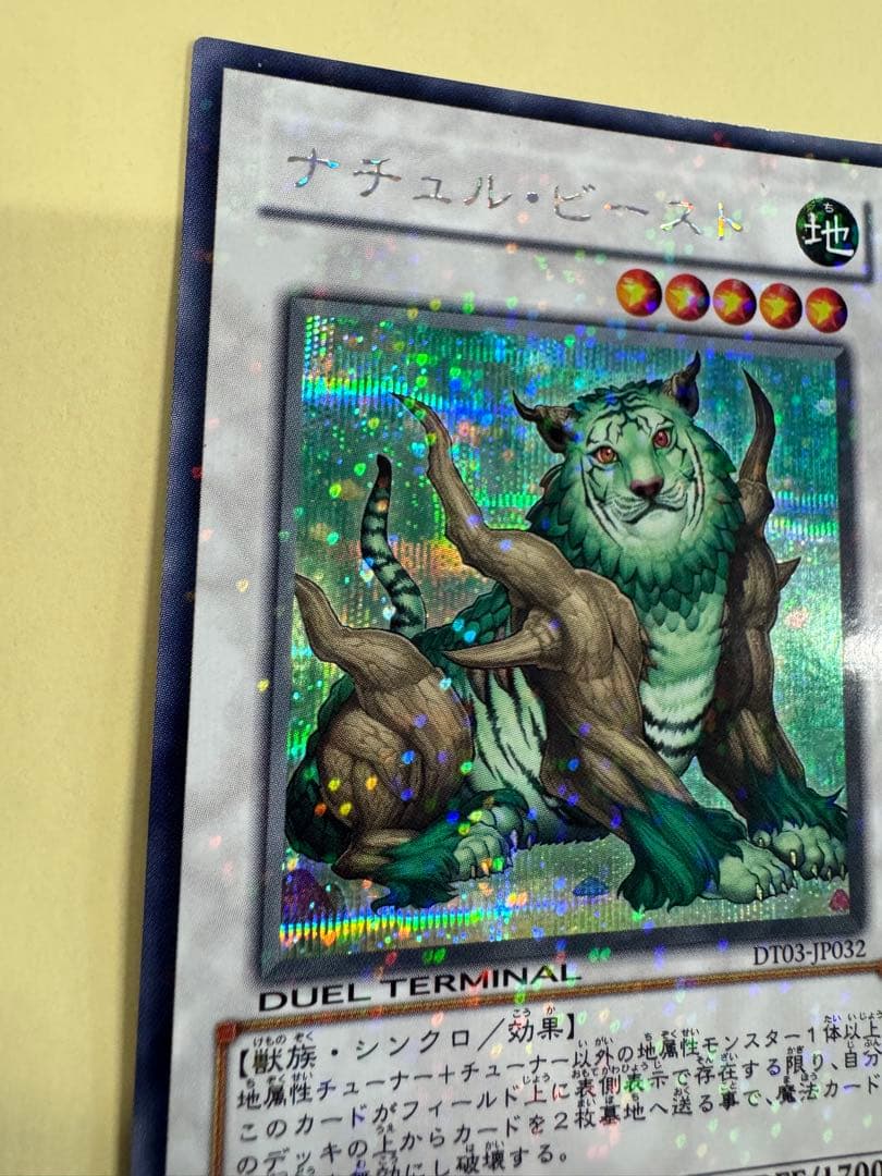Yu-Gi-Oh Naturia Beast — Japanese