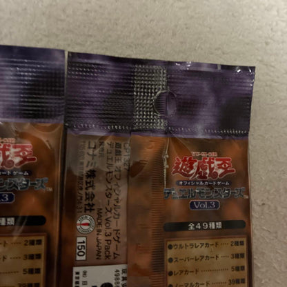 Yu-Gi-Oh Yu-Gi-Oh! Duel Monsters Volume 3 Initial Edition Official Card Game 2P Pack — Japanese
