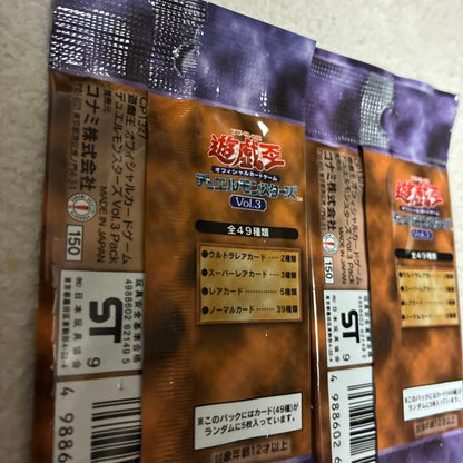 Yu-Gi-Oh Yu-Gi-Oh! Duel Monsters Volume 3 Initial Edition Official Card Game 2P Pack — Japanese