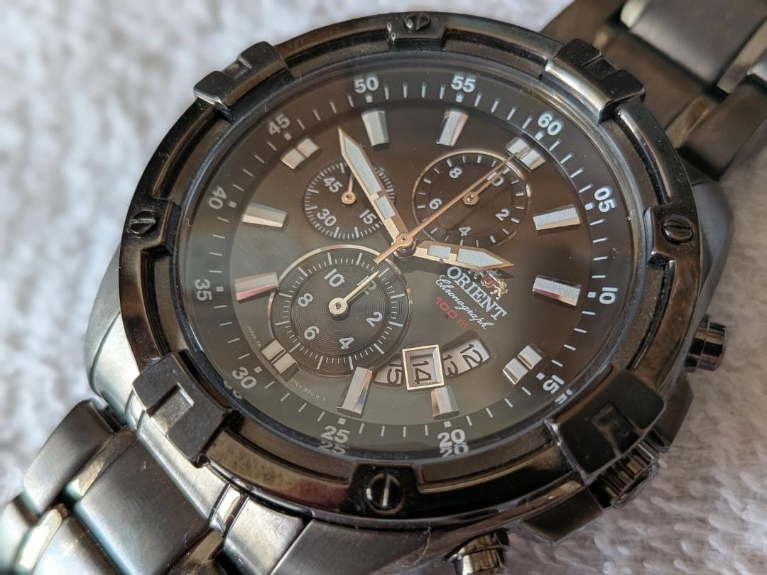 ORIENT Diver 100m AD13004B Quartz Men's Watch — Japanese