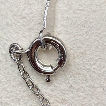Mikimoto Necklace featuring parasol umbrella design with K18 gold, 0.6cm pearl, and 36cm silver chain