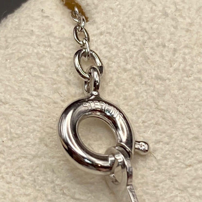 Mikimoto Necklace featuring parasol umbrella design with K18 gold, 0.6cm pearl, and 36cm silver chain