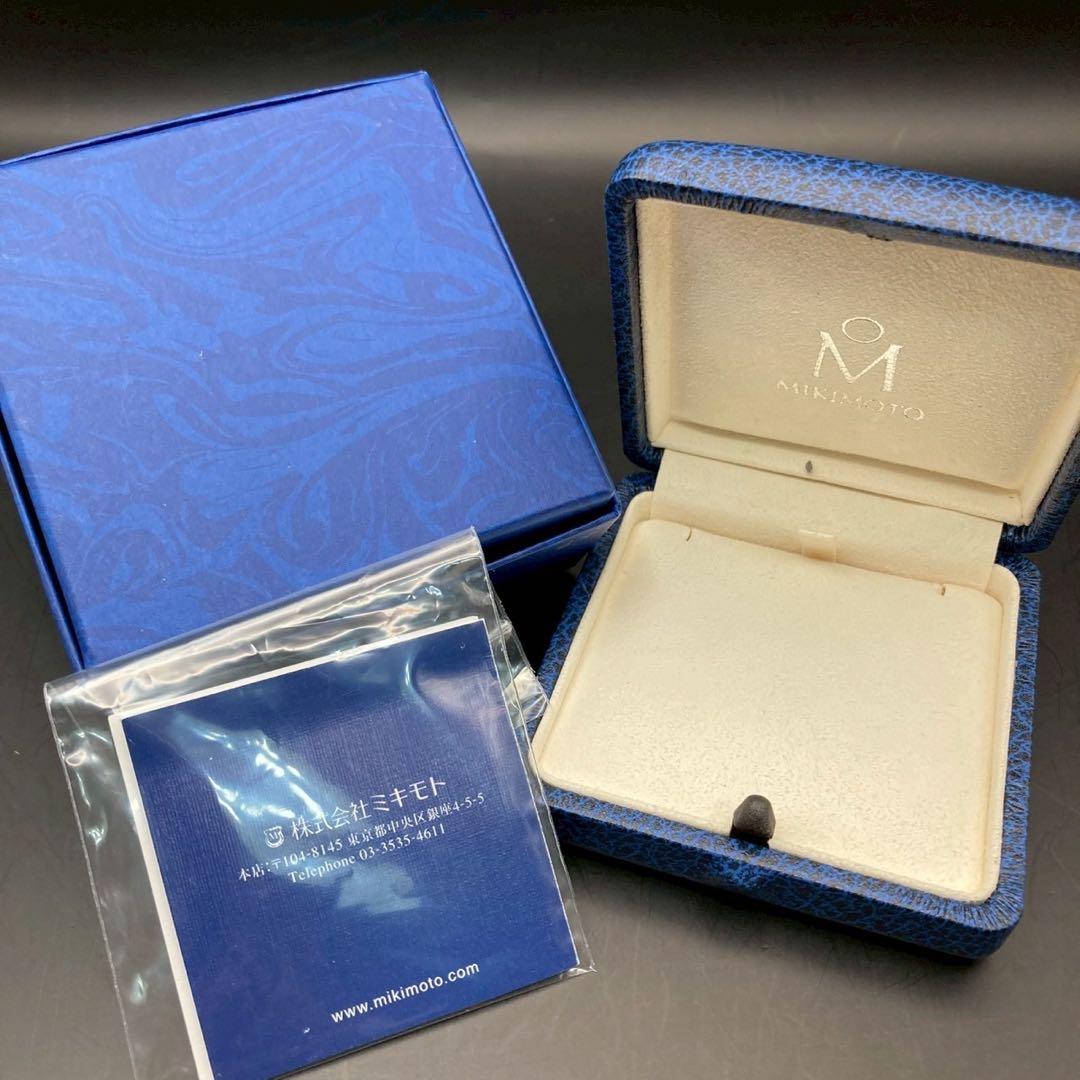 Mikimoto Necklace featuring parasol umbrella design with K18 gold, 0.6cm pearl, and 36cm silver chain