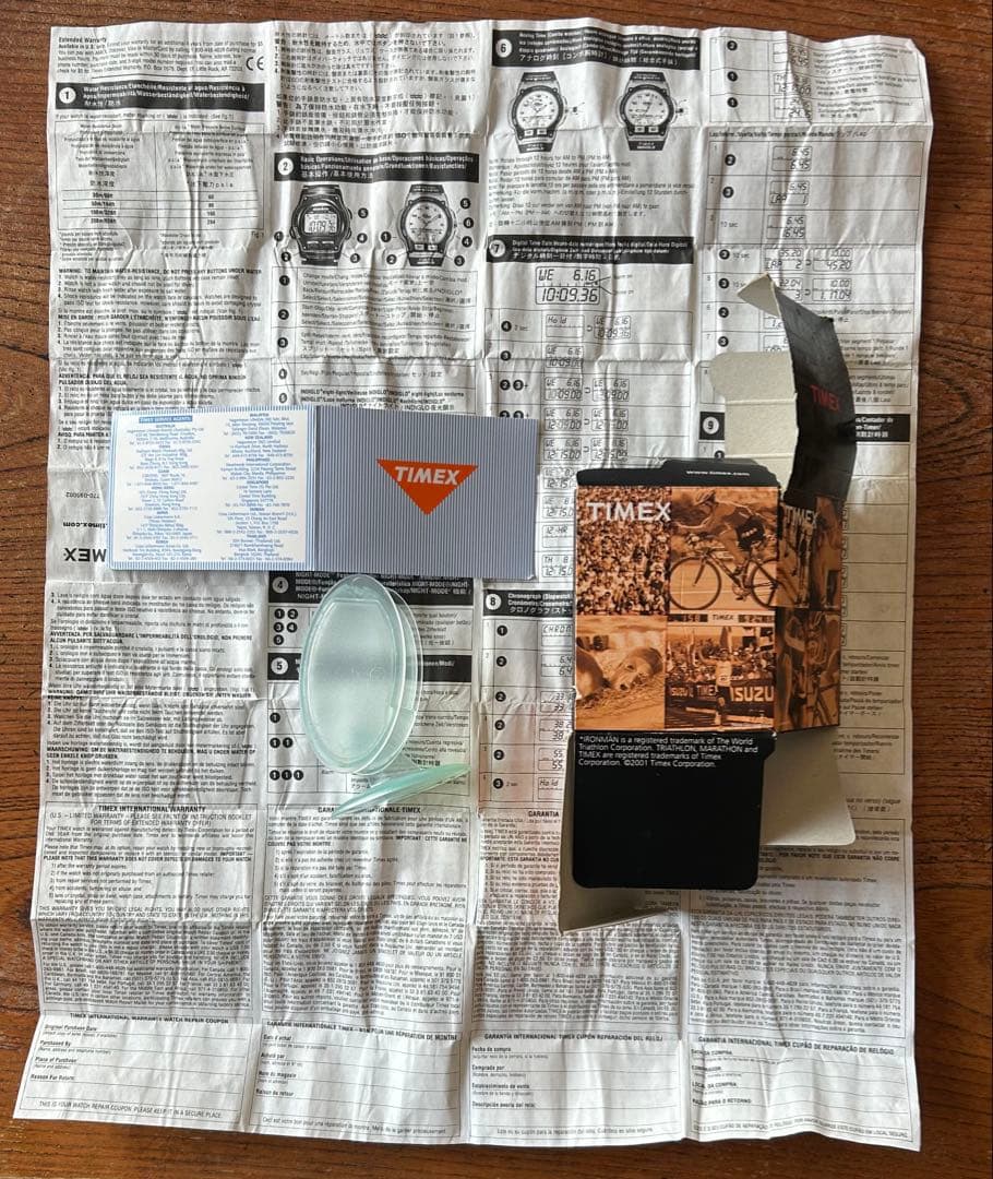 TIMEX Digital Men's Watch — Japanese