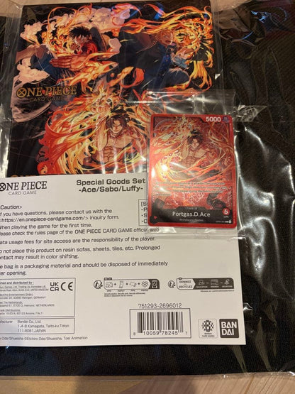 One Piece Portgas D. Ace Box — English