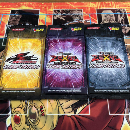 Yu-Gi-Oh Yu-Gi-Oh! Limited Edition Unopened Pack V JUMP Edition 1-9 Pack — Japanese