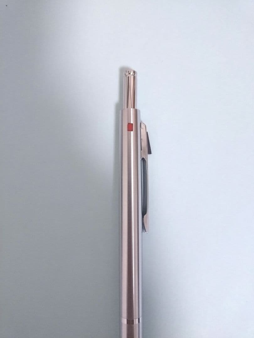 Pilot 2+1 Pendulum multi-function pen with stainless steel body, red and black 0.5mm refills, shown in main photo