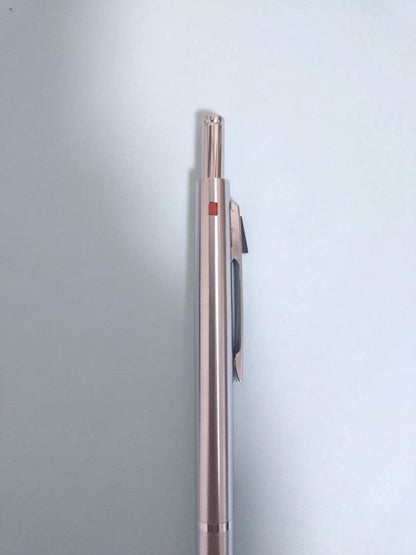 Pilot 2+1 Pendulum multi-function pen with stainless steel body, red and black 0.5mm refills, shown in main photo
