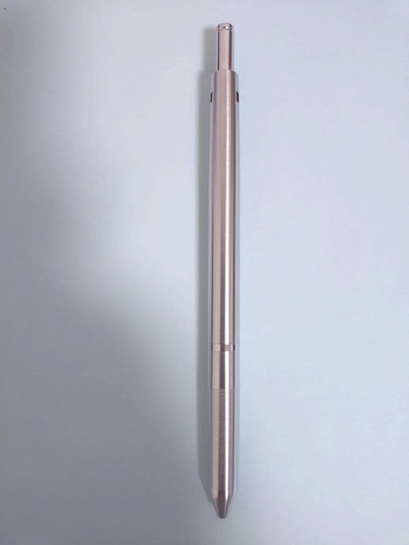 Pilot 2+1 Pendulum multi-function pen with stainless steel body, red and black 0.5mm refills, shown in main photo