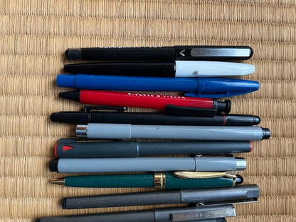 Pilot Kurtoga mechanical pencil with scraper stitch detailing and metal clip