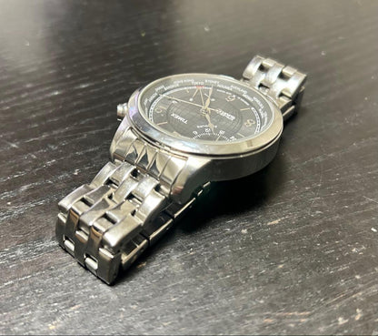 TIMEX INTELLIGENT WORLDTIME T2N610 Quartz Men's Watch — Japanese